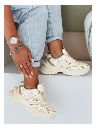 Дамски кремави маратонки