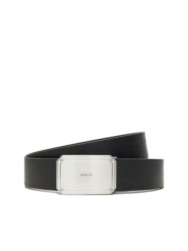 BOSS Мъжки колан Jeyler 50548382 Черен