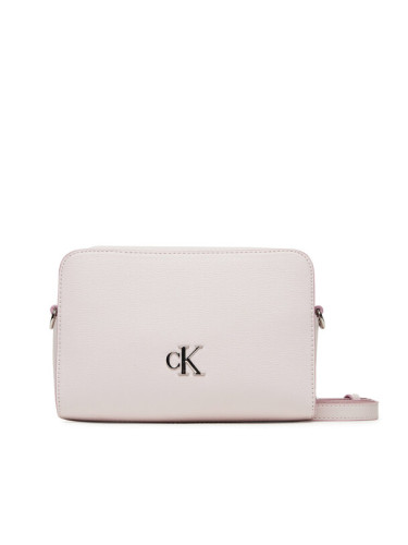 Calvin Klein Jeans Дамска чанта Minimal Monogram Ew Camera Bag LV04K3162G Екрю
