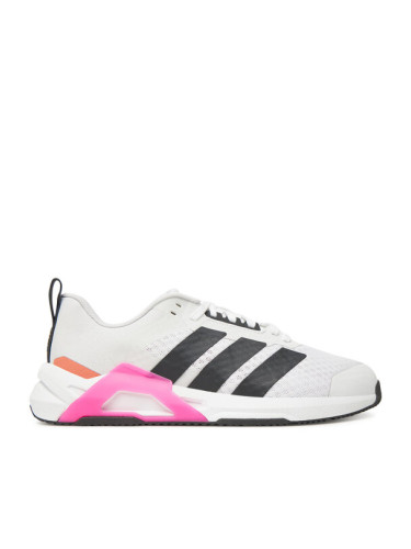 adidas Обувки за фитнес зала Dropset Control Trainer JS3122 Бял