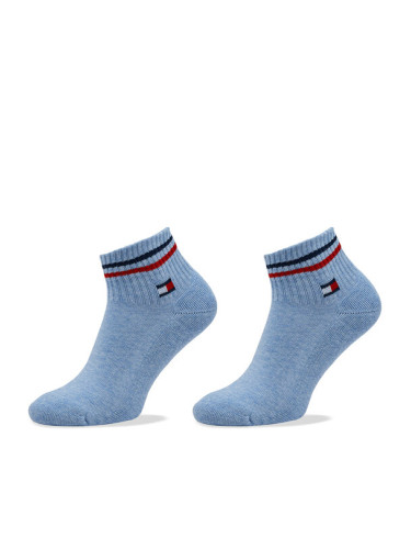 Tommy Hilfiger Къси чорапи 701228177 Син