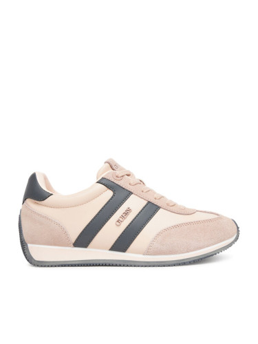 Guess Сникърси FLTSAP LEA12 Розов