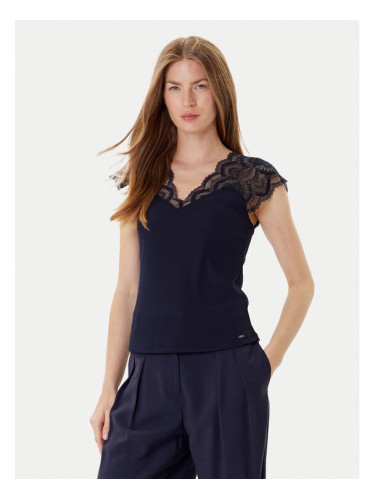 Morgan Блуза 251-DELI Тъмносин Slim Fit