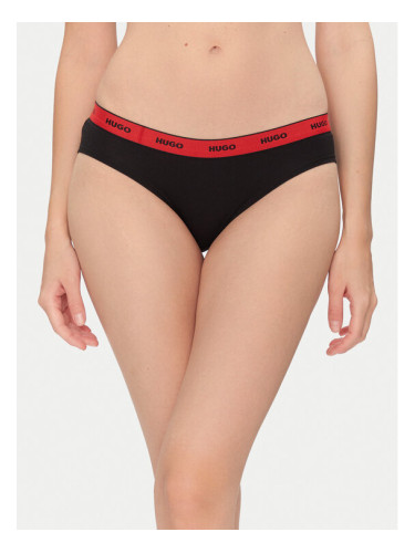 HUGO Класически дамски бикини 50545716 Черен