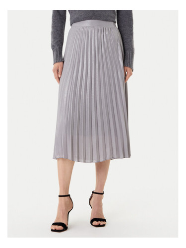Morgan Плисирана пола 252-JPLISAN Сребрист Regular Fit