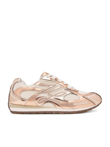 KARL LAGERFELD Сникърси Velocette KL63925 Розово злато