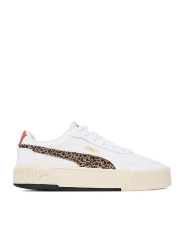 Puma Сникърси Carina Mia Animal Flair 403515 01 Бял