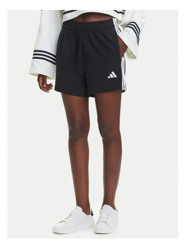 adidas Спортни шорти Essentials 3-Stripes JD0908 Черен Regular Fit