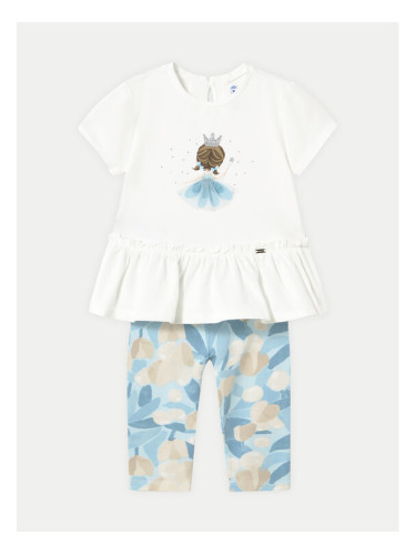 Mayoral Комплект тишърт и клин 1735 Син Regular Fit