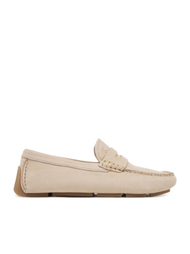 Calvin Klein Мокасини Driver Penny Nu HM0HM01866 Бежов