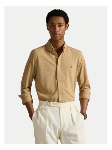 Polo Ralph Lauren Риза 710654408115 Бежов Regular Fit