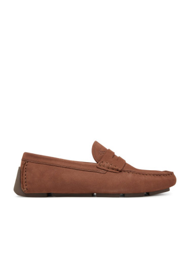 Calvin Klein Мокасини Driver Penny Nu HM0HM01866 Кафяв