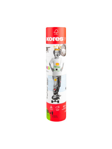 Цветни моливи Kores Kolores 12цв тубус