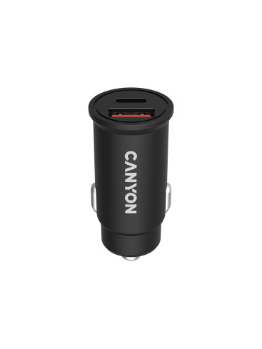 Зарядно кола Canyon 12V USB-А/C 30W