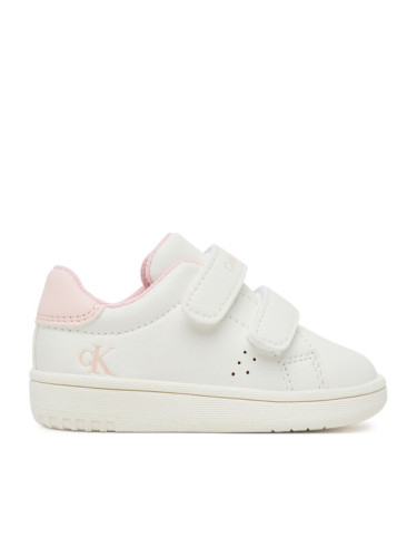Calvin Klein Сникърси Low Cut Velcro Sneaker V1A9-83087-1355 M Бял