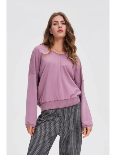 Marisse WOMEN'S SWEATSHIRT Z-BL-4801 D.PINK