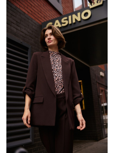 Marisse WOMEN'S JACKETS Z-MR-4800 BROWN