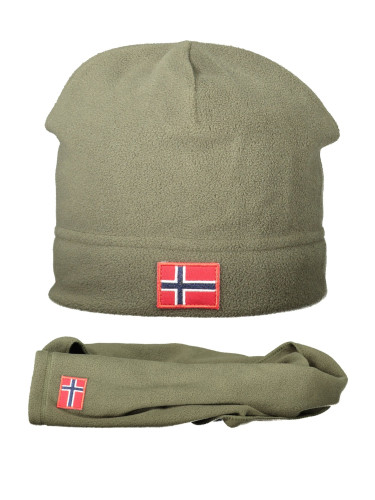 Поларена шапка с норвежки флаг