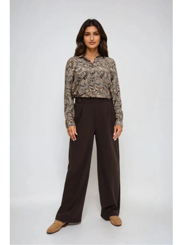 Marisse WOMEN'S PANTS Z-SP-4805 BROWN