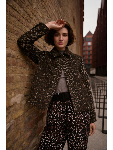 Marisse WOMEN'S JACKETS Z-KU-4808 BROWN