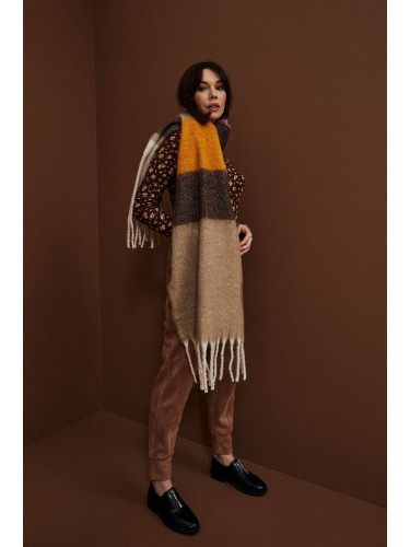 Marisse Striped scarf