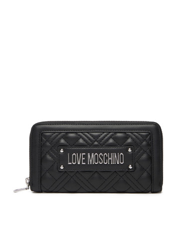 Портфейл LOVE MOSCHINO JC5600PP1NLA000B Черен