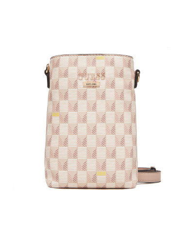 Чантичка за телефон Guess TWLW9676015 Бежов