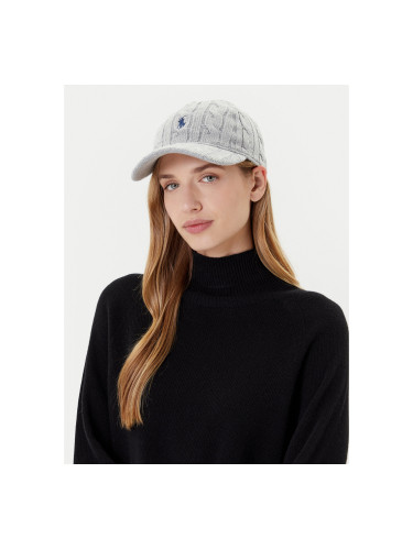 Шапка с козирка Polo Ralph Lauren 455981420004 Сив