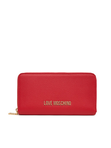 Портфейл LOVE MOSCHINO JC5700PP1NLD0500 Червен