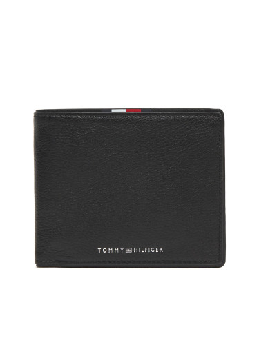 Портфейл Tommy Hilfiger Th Corp Cc & Coin AM0AM13740 Черен