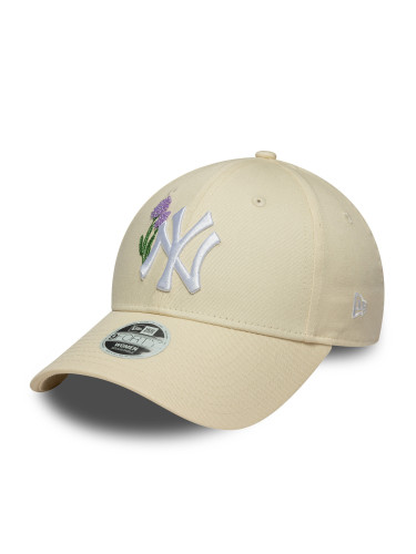 Шапка с козирка New Era New York Yankees Womens MLB 9FORTY 60667492 Жълт