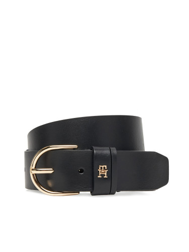 Дамски колан Tommy Hilfiger Essential Effortless 3.5 AW0AW17757 Черен