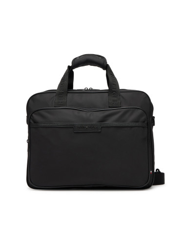 Чанта за лаптоп Tommy Hilfiger Th Repreve Computer Bag AM0AM13466 Черен