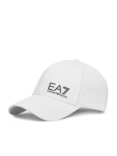Шапка с козирка EA7 Emporio Armani 7X000005 AF11989 M0014 Бял
