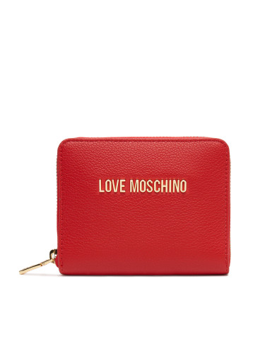 Портфейл LOVE MOSCHINO JC5702PP1NLD0500 Червен