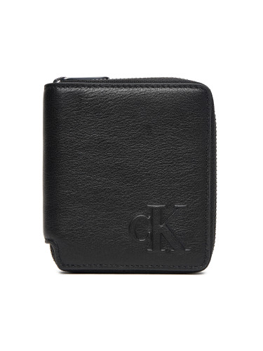 Портфейл Calvin Klein Ck Zip Billfold LV04D1077G Черен