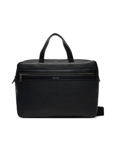 Чанта за лаптоп Calvin Klein Zip Commuter Bag LV04D3263G Черен