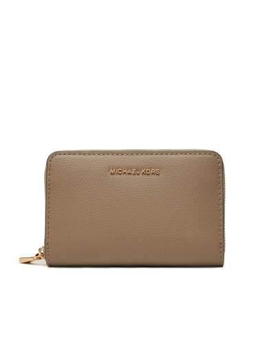 Портфейл MICHAEL Michael Kors Jet Set Small Leather 32F4GJ6D0L Бежов