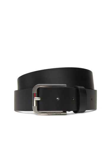 Мъжки колан Tommy Jeans Tjm Austin 3.5 AM0AM13686 Черен