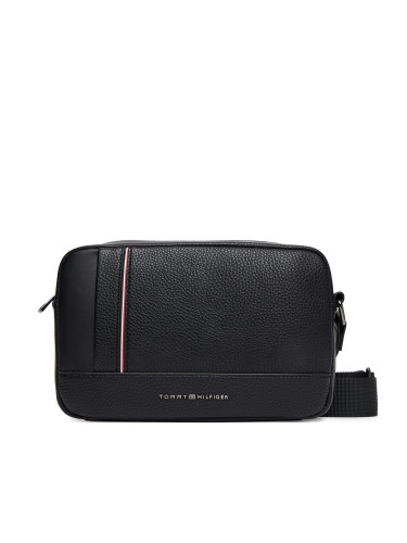 Мъжка чантичка Tommy Hilfiger Th Central Ew Reporter AM0AM13635 Черен