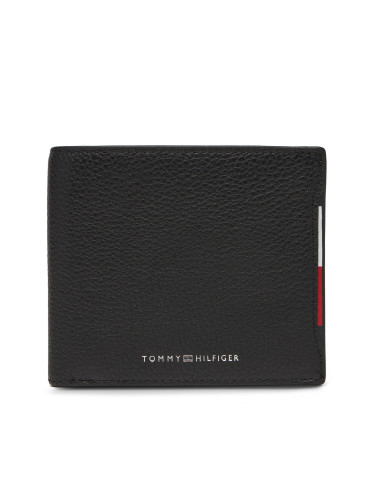 Портфейл Tommy Hilfiger Central Cc And Coin AM0AM13514 Черен