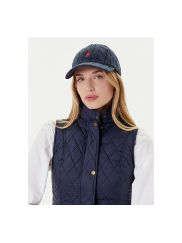 Шапка с козирка Polo Ralph Lauren 455981420003 Тъмносин
