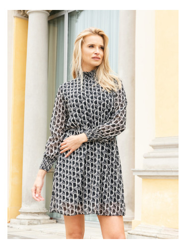 Resti Patterned high neck dress - Clothing