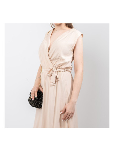 Resti Beige women's maxi dress - Clothing