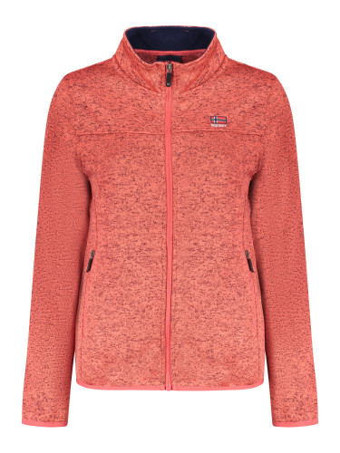 Дамски суичър с цип от полар