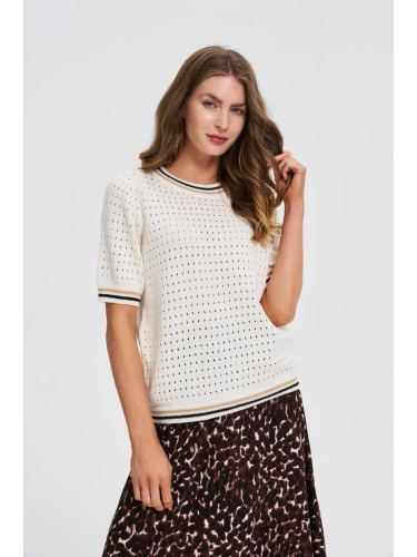 Marisse WOMEN'S SWEATER Z-SW-4805 OFF WHITE