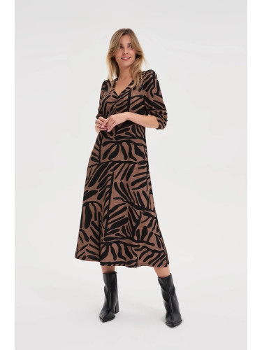 Marisse WOMEN'S DRESS Z-SU-4802 COFFEE