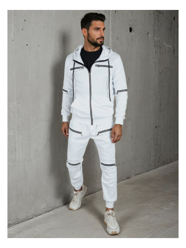 Бяла мъжка фланелка Dstreet