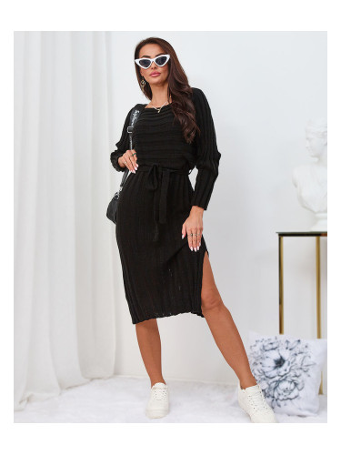 Resti Black women's sweater dress
