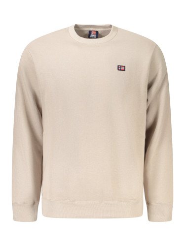 Бежов мъжки пуловер